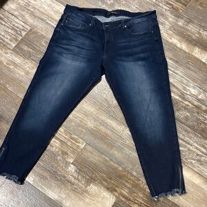 KanCan Women's Midnight Blue Skinny Jeans